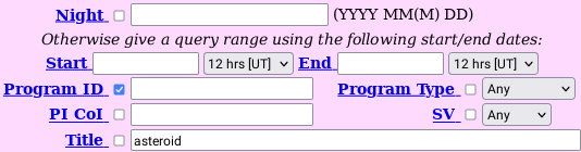 Image of the title field.